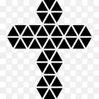 三角形六边形对称面多边形-空若网 三角形六边形对称面多边形-空若网