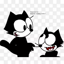 猫费利克斯米基老鼠艺术小猫-空若网 猫费利克斯米基老鼠艺术小猫-空若网