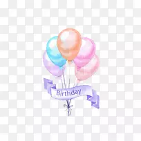 生日蛋糕派对-粉刷生日派对元素-空若网 生日蛋糕派对-粉刷生日派对元素-空若网