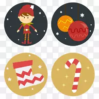 电脑图标圣诞装饰品剪贴画-圣诞节-空若网 电脑图标圣诞装饰品剪贴画-圣诞节-空若网