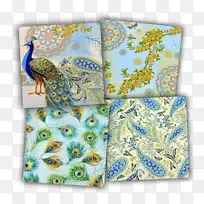 佩斯利地方席孔雀织物羽毛-孔雀右侧-空若网 佩斯利地方席孔雀织物羽毛-孔雀右侧-空若网