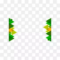 三角形绿色-ppt绿色三角形元素-空若网 三角形绿色-ppt绿色三角形元素-空若网