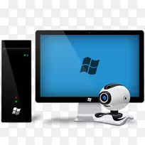 戴尔台式电脑个人电脑图标电脑-空若网 戴尔台式电脑个人电脑图标电脑-空若网