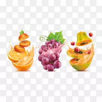 橙汁水果食品葡萄汁-空若网 橙汁水果食品葡萄汁-空若网