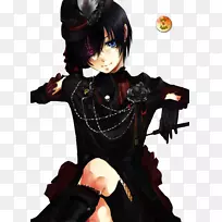 赛尔幻影蜂箱塞巴斯蒂安米切利斯黑色管家桌面壁纸-空若网 赛尔幻影蜂箱塞巴斯蒂安米切利斯黑色管家桌面壁纸-空若网