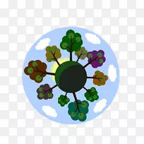 生态系统树行星剪贴画-生态系统-空若网 生态系统树行星剪贴画-生态系统-空若网