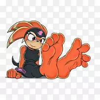 足底绘制手指.三维阴影图案-空若网 足底绘制手指.三维阴影图案-空若网