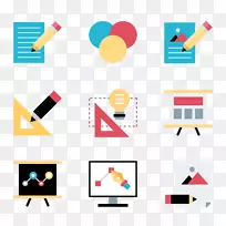 计算机图标设计图形设计剪贴画设计思路-空若网 计算机图标设计图形设计剪贴画设计思路-空若网