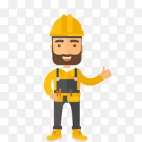 免费剪贴画-建筑工人-空若网 免费剪贴画-建筑工人-空若网