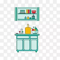 厨房平面设计插图.厨房-空若网 厨房平面设计插图.厨房-空若网