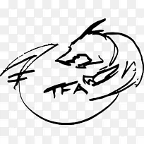 涂鸦画标签灰狼夹艺术.数学涂鸦-空若网 涂鸦画标签灰狼夹艺术.数学涂鸦-空若网