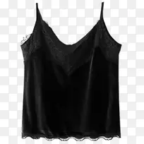 t恤连衣裙上衣无袖衬衫花边风格-空若网 t恤连衣裙上衣无袖衬衫花边风格-空若网