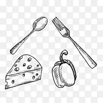 餐具厨房用具汤匙叉线叉匙-空若网 餐具厨房用具汤匙叉线叉匙-空若网