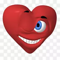 动画心表情眨眼-空若网 动画心表情眨眼-空若网