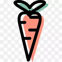 胡萝卜有机食品图标-卡通胡萝卜-空若网 胡萝卜有机食品图标-卡通胡萝卜-空若网