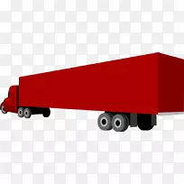 小货车半挂车夹艺术.卡车图像-空若网 小货车半挂车夹艺术.卡车图像-空若网