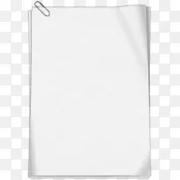 纸白色黑色矩形纸PNG-空若网 纸白色黑色矩形纸PNG-空若网