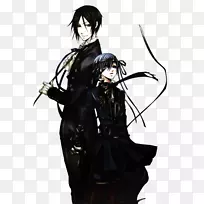 赛尔幻影蜂巢塞巴斯蒂安米切利斯黑色管家艺术品1-ciel-空若网 赛尔幻影蜂巢塞巴斯蒂安米切利斯黑色管家艺术品1-ciel-空若网