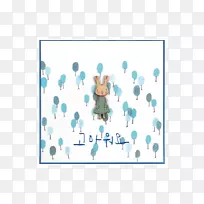 卡通画框动物字体-天空中的兔子-空若网 卡通画框动物字体-天空中的兔子-空若网