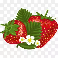 草莓剪贴画-新鲜草莓-空若网 草莓剪贴画-新鲜草莓-空若网