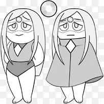 线画扇艺术宝石白色自我意识-空若网 线画扇艺术宝石白色自我意识-空若网