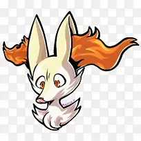 红狐卡通鼻子剪贴画-狐狸-空若网 红狐卡通鼻子剪贴画-狐狸-空若网