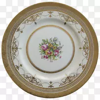 盘子瓷碟餐具.手绘狐狸-空若网 盘子瓷碟餐具.手绘狐狸-空若网