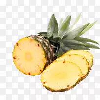 菠萝果肉和三份菠萝肉-空若网 菠萝果肉和三份菠萝肉-空若网