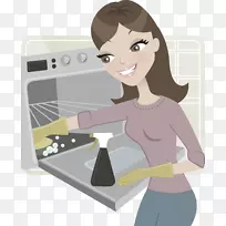 烤箱手套清洁夹艺术剪贴板清洁烤箱-空若网 烤箱手套清洁夹艺术剪贴板清洁烤箱-空若网