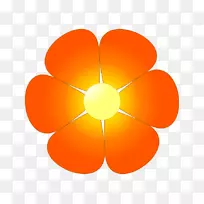 橙色花卉剪贴画-橙色花卉剪贴画-空若网 橙色花卉剪贴画-橙色花卉剪贴画-空若网