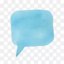 言语气球水彩画泡泡-空若网 言语气球水彩画泡泡-空若网