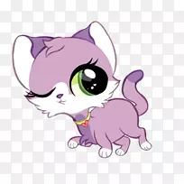 猫狗小宠物作品展艺术手绘卡通动画海报-空若网 猫狗小宠物作品展艺术手绘卡通动画海报-空若网