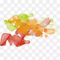 画笔水彩画-积极刮-空若网 画笔水彩画-积极刮-空若网