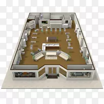 立面建筑平面图房屋.房地产平面图-空若网 立面建筑平面图房屋.房地产平面图-空若网