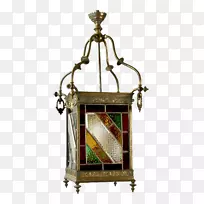 灯饰窗彩色玻璃灯笼窗-空若网 灯饰窗彩色玻璃灯笼窗-空若网