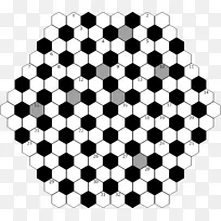 立方体几何学-科学数学-六角形标题框-空若网 立方体几何学-科学数学-六角形标题框-空若网