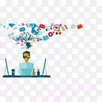 Microsoft Office平面设计图标-电子邮件图标-空若网 Microsoft Office平面设计图标-电子邮件图标-空若网