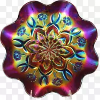 万花筒对称紫色花瓣-嘉年华头饰-空若网 万花筒对称紫色花瓣-嘉年华头饰-空若网