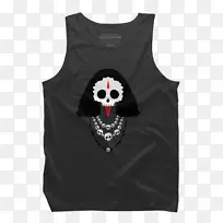 t恤镀金袖头骨-空若网 t恤镀金袖头骨-空若网