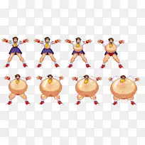 通货膨胀女性动画绘图-动画-空若网 通货膨胀女性动画绘图-动画-空若网