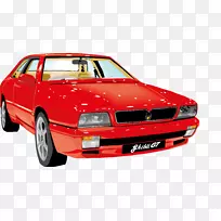 跑车保险杠紧凑型轿车城市轿车-红色汽车-空若网 跑车保险杠紧凑型轿车城市轿车-红色汽车-空若网