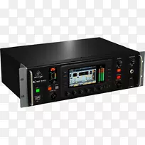 麦克风音频混频器数字混合控制台Behringer Aes3-x显示机架元件-空若网 麦克风音频混频器数字混合控制台Behringer Aes3-x显示机架元件-空若网