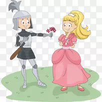 骑士摄影插图-公主骑士的花-空若网 骑士摄影插图-公主骑士的花-空若网