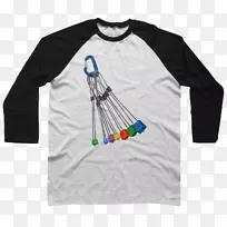 t恤套衫拉格兰袖子攀登上衣-空若网 t恤套衫拉格兰袖子攀登上衣-空若网