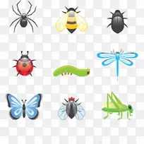 甲虫动画剪贴画昆虫-空若网 甲虫动画剪贴画昆虫-空若网