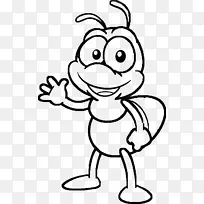 画卡通蚂蚁-卡通蚂蚁-空若网 画卡通蚂蚁-卡通蚂蚁-空若网