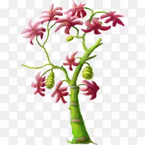 树花设计剪贴画-树-空若网 树花设计剪贴画-树-空若网