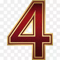 数字黄金剪贴画-(4)-空若网 数字黄金剪贴画-(4)-空若网