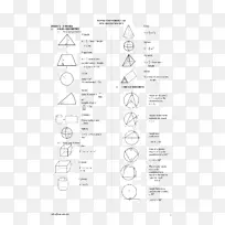公式数学面积周长几何.数学公式-空若网 公式数学面积周长几何.数学公式-空若网