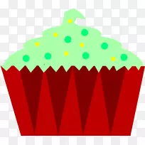 圣诞纸杯蛋糕生日蛋糕松饼夹艺术条纹剪贴画-空若网 圣诞纸杯蛋糕生日蛋糕松饼夹艺术条纹剪贴画-空若网